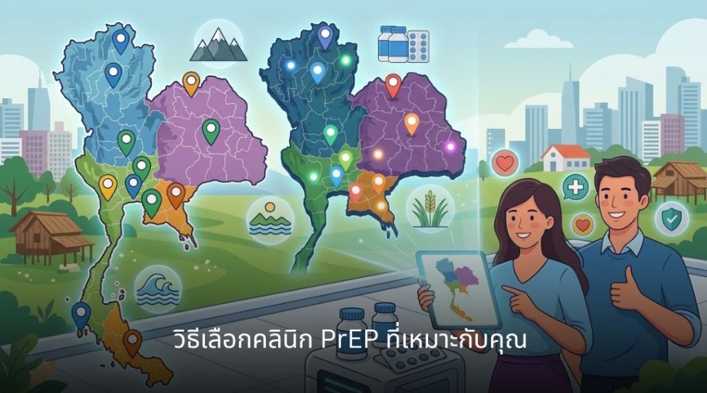 วิธีเลือกคลินิก PrEP ที่เหมาะกับคุณ